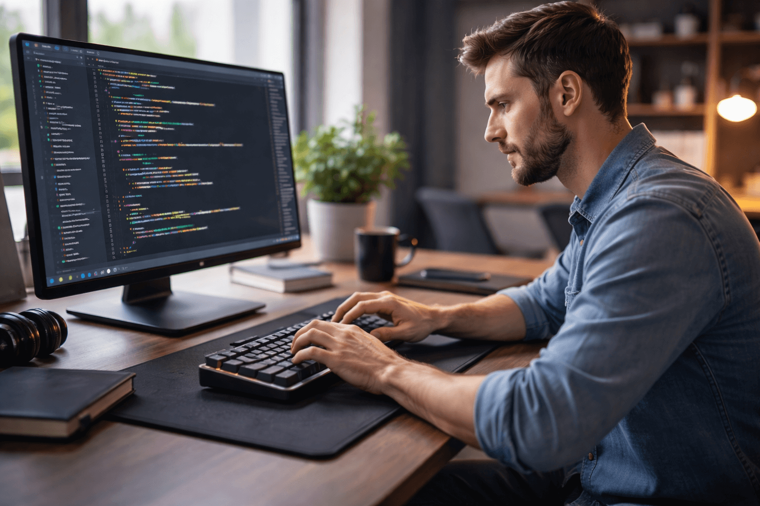 Typing practice collage